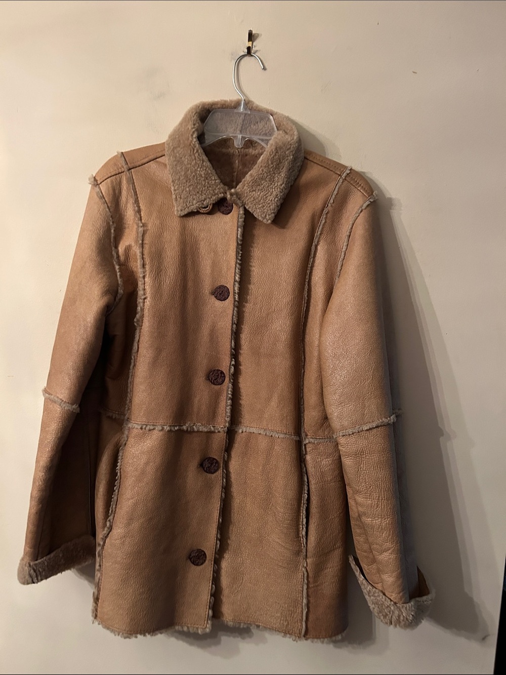 Shearling Women’s Jacket- Size Small- - Picture 8 of 8